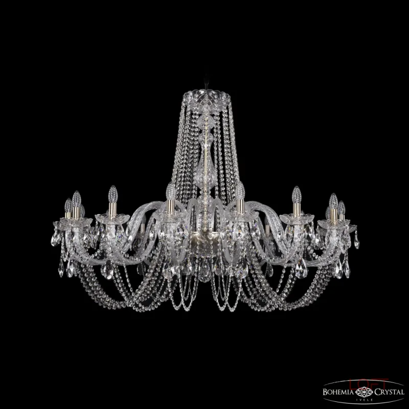 Подвесная люстра Bohemia Ivele Crystal 1402 1402/16/460 Pa