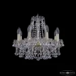 Подвесная люстра Bohemia Ivele Crystal 1409 1409/8/141 G