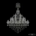 Подвесная люстра Bohemia Ivele Crystal 1415 1415/24+12+6/530/XL-210 Ni