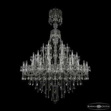 Подвесная люстра Bohemia Ivele Crystal 1415 1415/24+12+6/530/XL-210 Ni Подвесная люстра Bohemia Ivele Crystal 1415 1415/24+12+6/530/XL-210 Ni