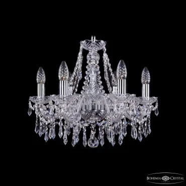 Люстра Bohemia Ivele Crystal 1403 1403/6/160 Ni