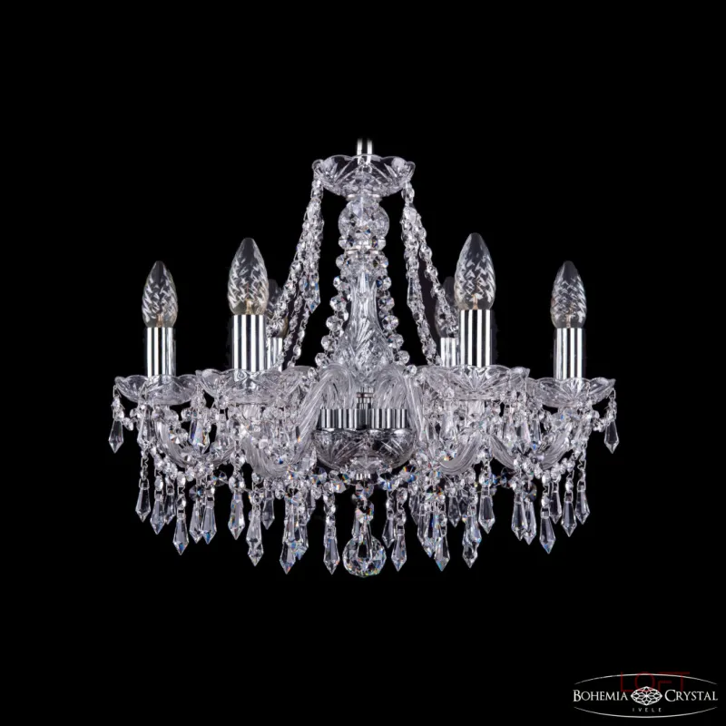 Подвесная люстра Bohemia Ivele Crystal 1403 1403/6/160 Ni Подвесная люстра Bohemia Ivele Crystal 1403 1403/6/160 Ni