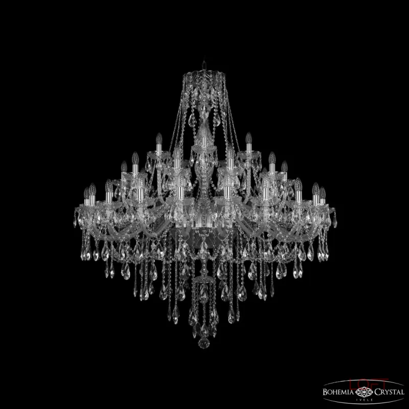 Подвесная люстра Bohemia Ivele Crystal 1415 1415/20+10+5/460 Ni