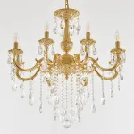 Подвесная люстра Bohemia Ivele Crystal AL7801 AL78101/8/250 B G