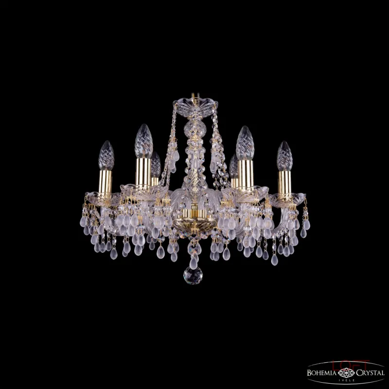 Подвесная люстра Bohemia Ivele Crystal 1410 1410/6/160 G V0300
