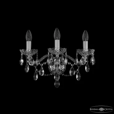 Бра Bohemia Ivele Crystal 1415 1415B/3/165 Ni Бра Bohemia Ivele Crystal 1415 1415B/3/165 Ni