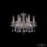 Подвесная люстра Bohemia Ivele Crystal 1413 1413/6/141 G Leafs