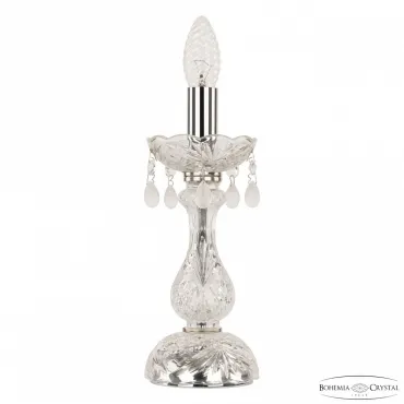 Настольная лампа Bohemia Ivele Crystal 112 112L/1-27 Ni V0300