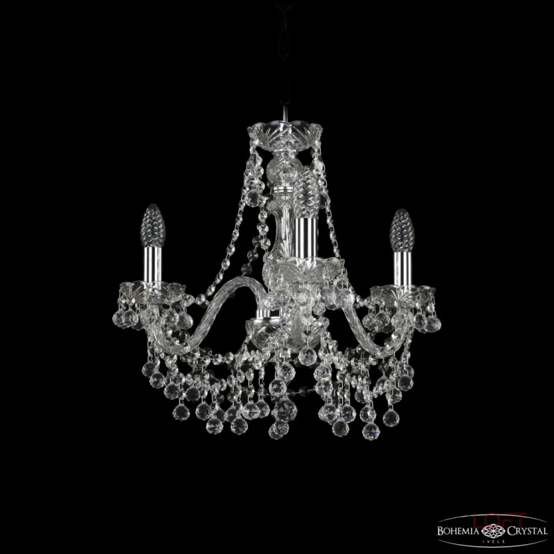 Подвесная люстра Bohemia Ivele Crystal 1409 1409/3/160 Ni