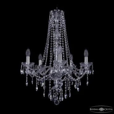 Подвесная люстра Bohemia Ivele Crystal 1415 1415/5/200/h-75 Ni