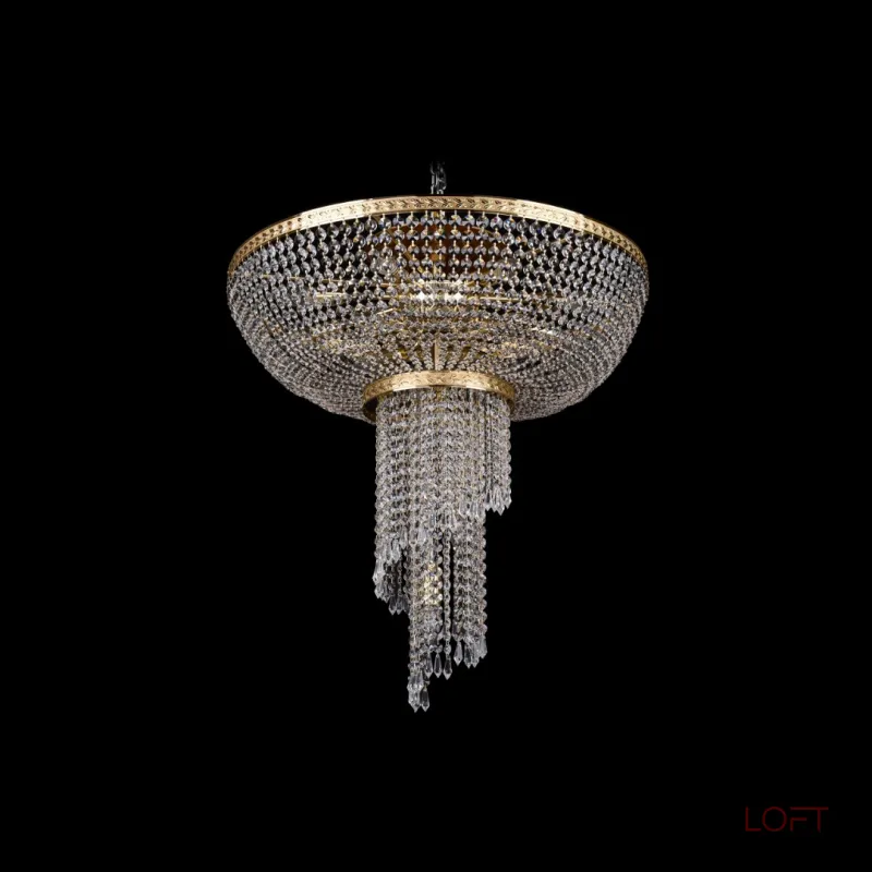 Подвесная люстра Bohemia Ivele Crystal 8323 83231/75IV-65 G