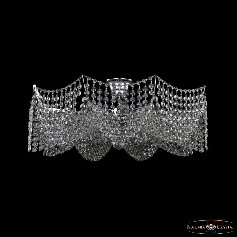 Потолочная люстра Bohemia Ivele Crystal 7708 77081/58 Ni Потолочная люстра Bohemia Ivele Crystal 7708 77081/58 Ni