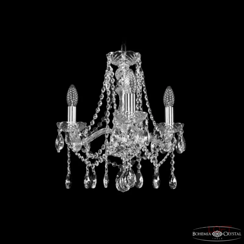 Подвесная люстра Bohemia Ivele Crystal 1413 1413/3/141 Ni