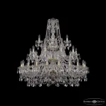 Подвесная люстра Bohemia Ivele Crystal 1411 1411/20+10+5/400/3d G
