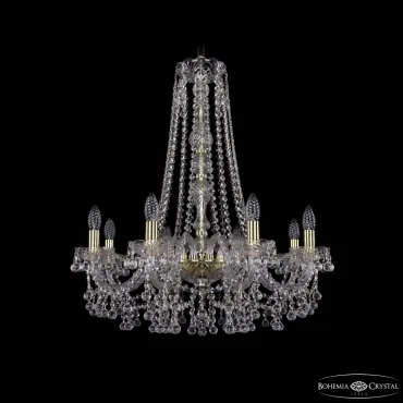 Подвесная люстра Bohemia Ivele Crystal 1409 1409/8/240/h-75 G Подвесная люстра Bohemia Ivele Crystal 1409 1409/8/240/h-75 G
