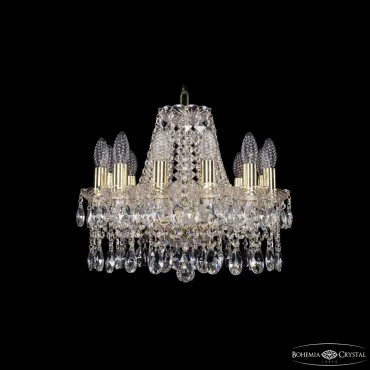 Подвесная люстра Bohemia Ivele Crystal 1413 1413/12/141 G