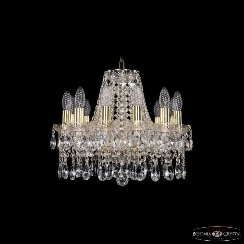 Подвесная люстра Bohemia Ivele Crystal 1413 1413/12/141 G