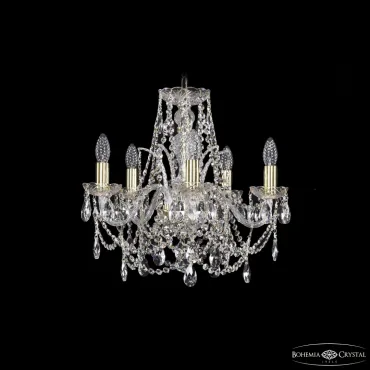 Подвесная люстра Bohemia Ivele Crystal 1411 1411/5/160 G