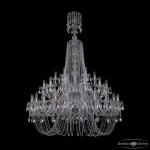 Подвесная люстра Bohemia Ivele Crystal 1402 1402/24+12+6/460/XL-176/2d Ni