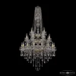 Подвесная люстра Bohemia Ivele Crystal 1415 1415/16+8+4/300/h-155/3d G