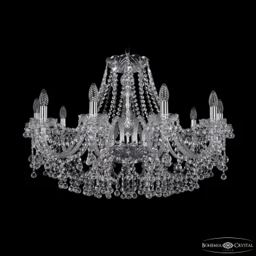 Подвесная люстра Bohemia Ivele Crystal 1409 1409/10/300 Ni
