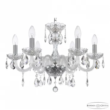 Подвесная люстра Bohemia Ivele Crystal 117 117/6/195 Ni Подвесная люстра Bohemia Ivele Crystal 117 117/6/195 Ni