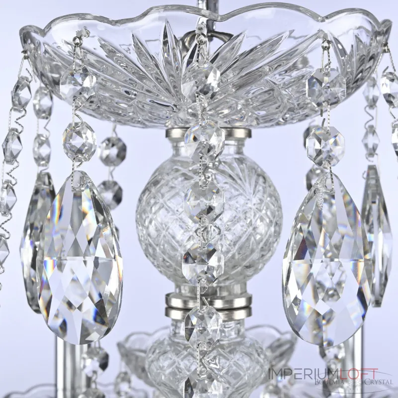 Подвесная люстра Bohemia Ivele Crystal 119 119/10+5/240 Ni Подвесная люстра Bohemia Ivele Crystal 119 119/10+5/240 Ni