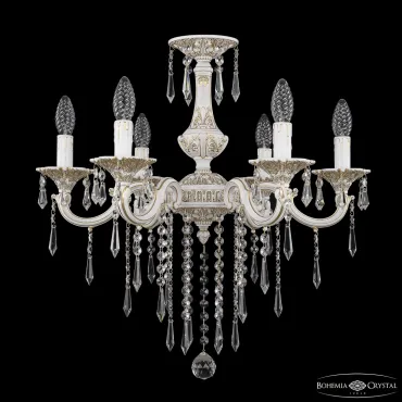 Подвесная люстра Bohemia Ivele Crystal AL7801 AL78101/6/175 B WMG Drops Подвесная люстра Bohemia Ivele Crystal AL7801 AL78101/6/175 B WMG Drops