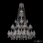 Подвесная люстра Bohemia Ivele Crystal 1411 1411/20+10+5/530/XL-202/3d G