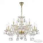 Подвесная люстра Bohemia Ivele Crystal 117 117/10+5/240 G