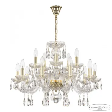 Подвесная люстра Bohemia Ivele Crystal 117 117/10+5/240 G