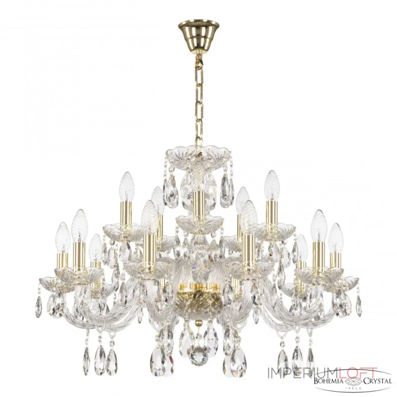 Подвесная люстра Bohemia Ivele Crystal 117 117/10+5/240 G Подвесная люстра Bohemia Ivele Crystal 117 117/10+5/240 G