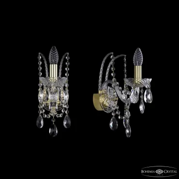 Бра Bohemia Ivele Crystal 1411 1411B/1/141 G Бра Bohemia Ivele Crystal 1411 1411B/1/141 G