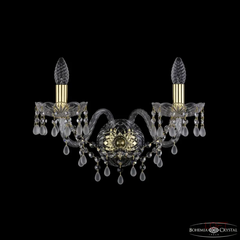Бра Bohemia Ivele Crystal 1410 1410B/2/195/XL G V0300 Бра Bohemia Ivele Crystal 1410 1410B/2/195/XL G V0300