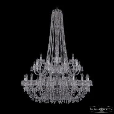 Подвесная люстра Bohemia Ivele Crystal 1410 1410/20+10+5/400/h-160/2d Ni V0300