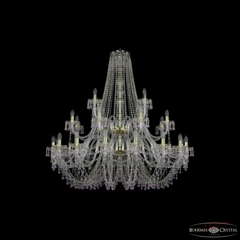 Подвесная люстра Bohemia Ivele Crystal 1410 1410/16+8+4/460/2d G V7010 Подвесная люстра Bohemia Ivele Crystal 1410 1410/16+8+4/460/2d G V7010