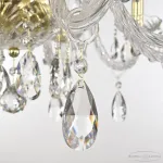 Подвесная люстра Bohemia Ivele Crystal 117 117/10+5/240 G