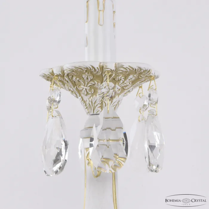 Настольная лампа Bohemia Ivele Crystal AL7801 AL78100L/1-32 WMG от ImperiumLoft