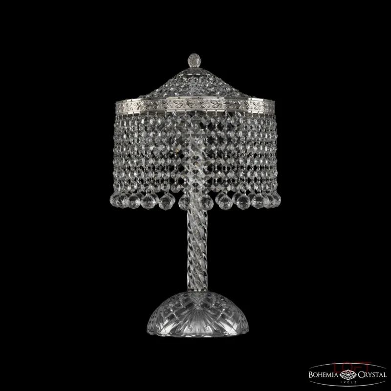 Настольная лампа Bohemia Ivele Crystal 1920 19201L4/25IV Ni Balls Настольная лампа Bohemia Ivele Crystal 1920 19201L4/25IV Ni Balls