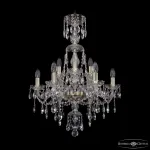 Подвесная люстра Bohemia Ivele Crystal 1415 1415/6+3/200/XL-77 G