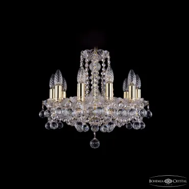 Подвесная люстра Bohemia Ivele Crystal 1402 1402/10/141 G Balls