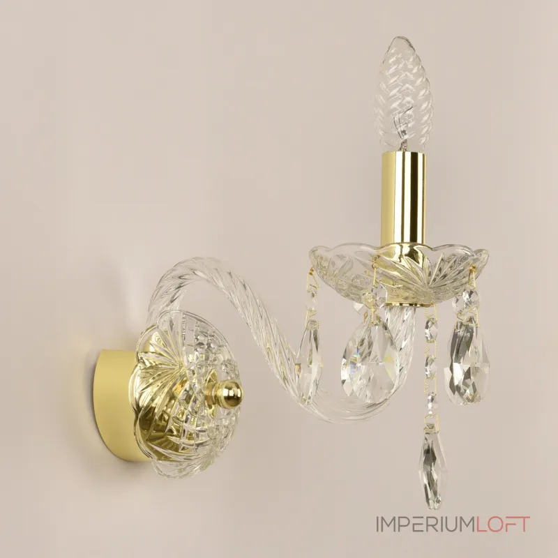Бра Bohemia Ivele Crystal 116 116B/1/165 G Бра Bohemia Ivele Crystal 116 116B/1/165 G