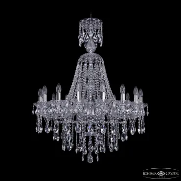 Подвесная люстра Bohemia Ivele Crystal 1415 1415/16/300/XL-108 Ni