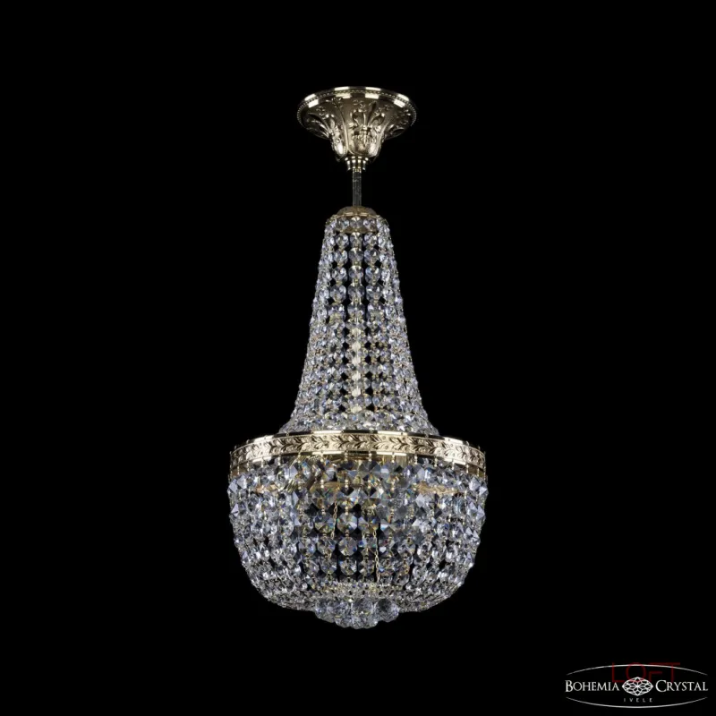 Подвесная люстра Bohemia Ivele Crystal 1928 19281/H1/25IV G Подвесная люстра Bohemia Ivele Crystal 1928 19281/H1/25IV G