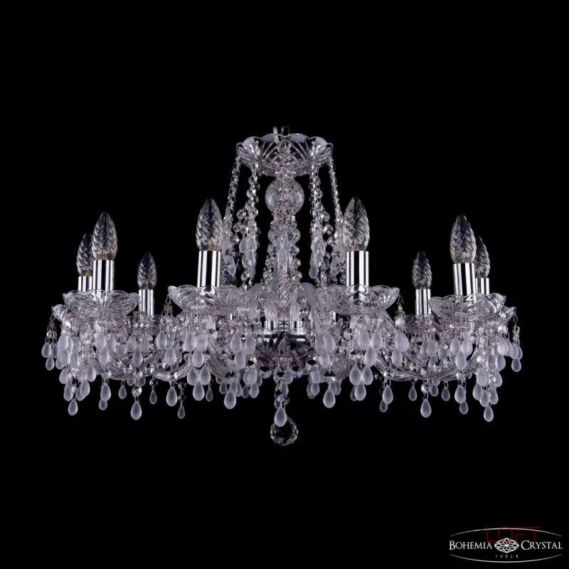 Подвесная люстра Bohemia Ivele Crystal 1410 1410/10/240 Ni V0300 Подвесная люстра Bohemia Ivele Crystal 1410 1410/10/240 Ni V0300