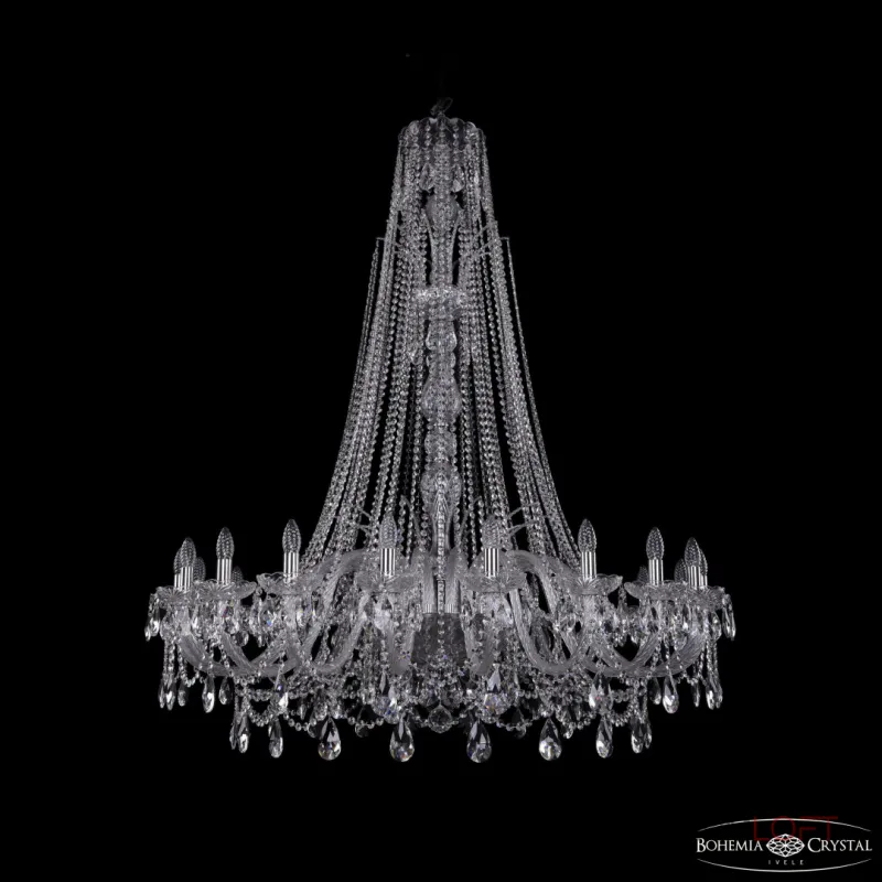 Подвесная люстра Bohemia Ivele Crystal 1411 1411/20/460/XL-154 Ni