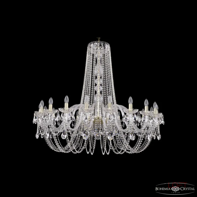 Подвесная люстра Bohemia Ivele Crystal 1402 1402/20/460/h-115 G Подвесная люстра Bohemia Ivele Crystal 1402 1402/20/460/h-115 G