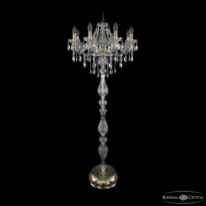 Торшер Bohemia Ivele Crystal 1415 1415T1/8/200-160 G от ImperiumLoft