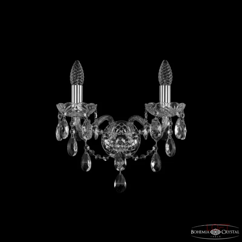 Бра Bohemia Ivele Crystal 1415 1415B/2/141 Ni Бра Bohemia Ivele Crystal 1415 1415B/2/141 Ni