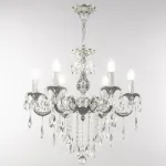Подвесная люстра Bohemia Ivele Crystal AL7901 AL79101/6/175 B Ni